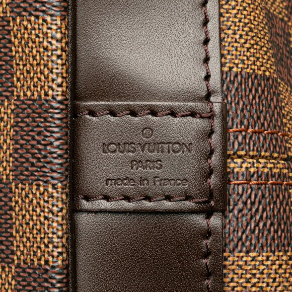 LOUIS VUITTON Brown Damier Leather Shoulder Bag - Picture 8 of 9
